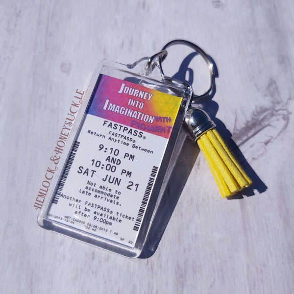 Journey into Imagination (alternate) FastPass Keychain