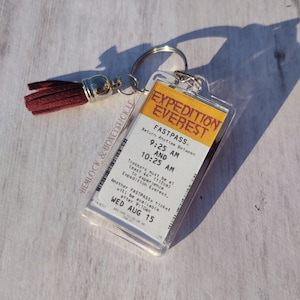 Expedition Everest FastPass Keychain