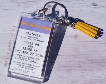 Peter Pan's Flight FastPass Keychain