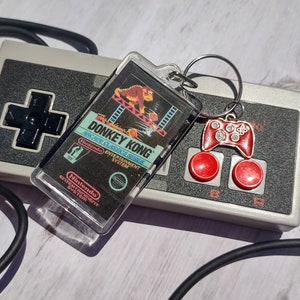 Donkey Kong Cartridge Keychain