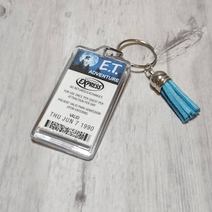 The E.T. extra terrestrial ride express pass Keychain