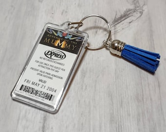 The Mummy Revenge express pass Keychain