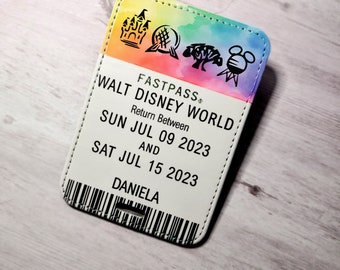 Sketch Trip Announcement Ticket Luggage Tag