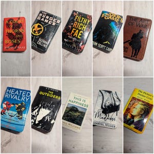 Custom Favorite Book or Novel Card Holder RFID Blocking Wallet image 9