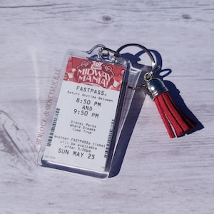 Toy Story Mania FastPass Keychain