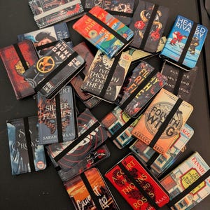 Custom Favorite Book or Novel Card Holder RFID Blocking Wallet image 2