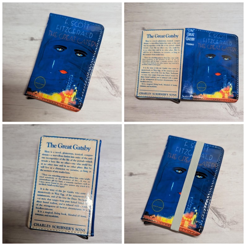 Custom Favorite Book or Novel Card Holder RFID Blocking Wallet image 10