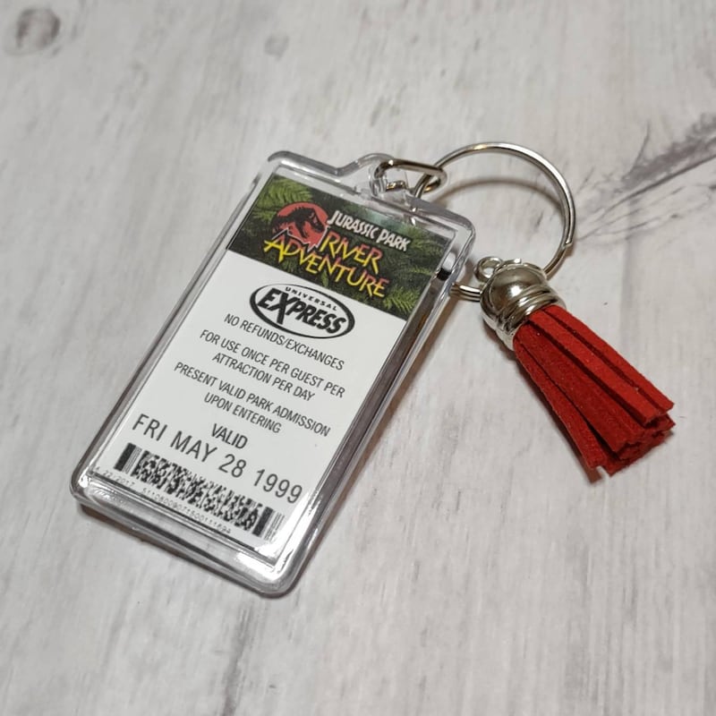 Jurassic Park Visitor Pass - Etsy