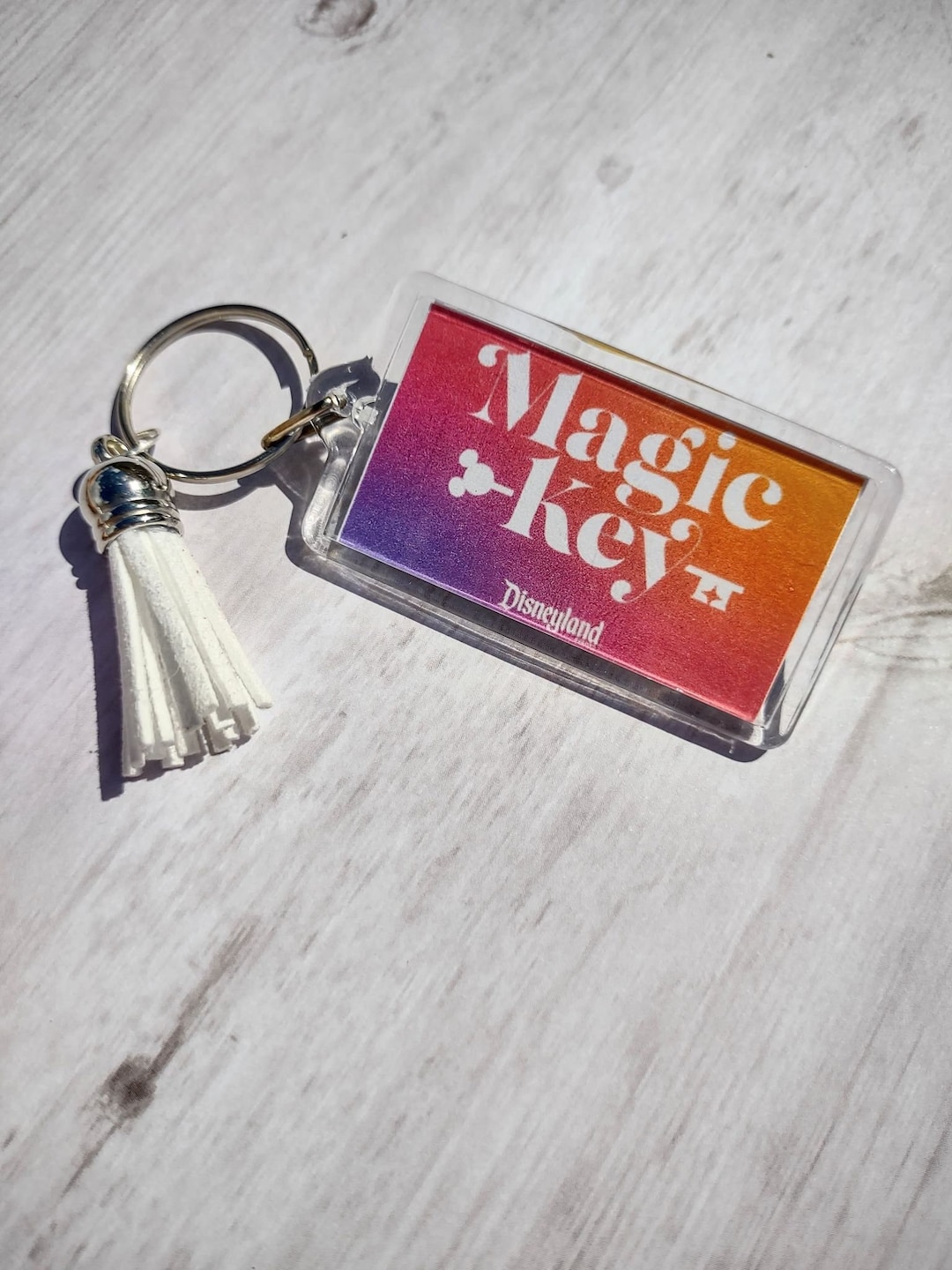Magic Keys Keychains Magic Key Pass Holder Keychain (pink) - Etsy