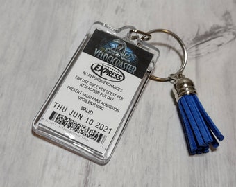 Velocicoaster Express Pass Keychain