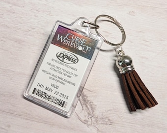 The Curse of the Werewolf express pass Keychain