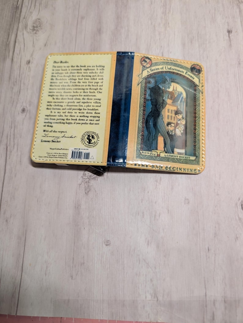 Custom Favorite Book or Novel Card Holder RFID Blocking Wallet image 11