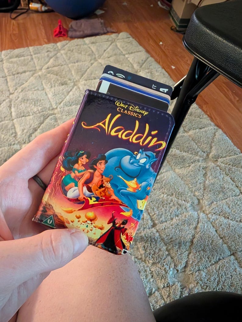 Custom Favorite Movie VHS or DVD Card Holder RFID Blocking Wallet bild 3