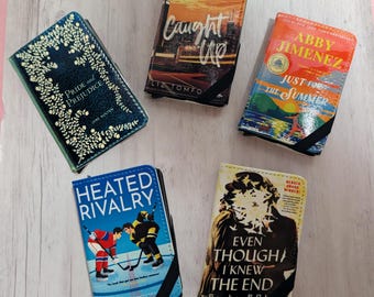 Romance  Favorite Book or Novel Custom Card Holder RFID Blocking Wallet