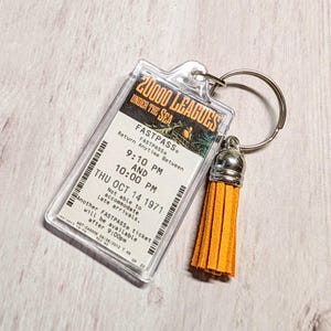 20,000 Leagues Under the Sea FastPass Keychain