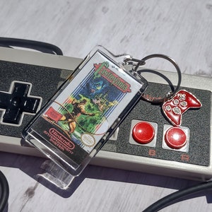 Castlevania Cartridge Keychain