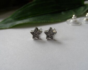 Rhinestone Star Stud Earrings, Girls Earrings, Stud Earrings, Star Studs, Star Earrings,Fashion Accessories