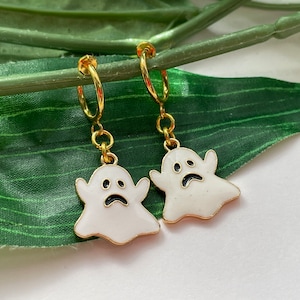 Hangoorbellen spook, hangoorbellen voor meisjes, hangoorbellen voor meisjes, hangoorbellen spook, hangoorbellen spook, Halloween-oorbellen