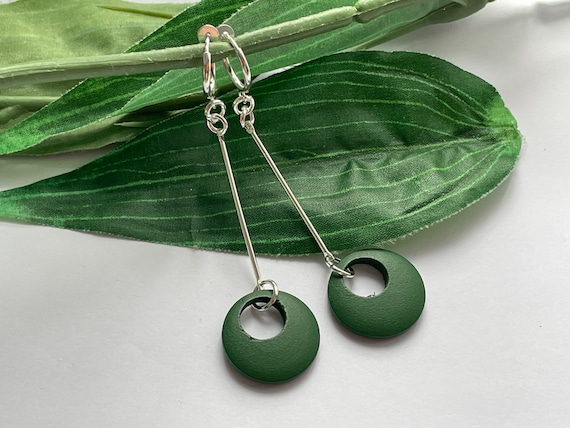 Orecchini In Legno A Goccia - Gioielli - Orecchini - Di Imperfetto... | Su MissHobby - Foto 14