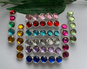 Rhinestone Barrette, wedding barrette, girls rhinestone hairclip, barrettes hair clips