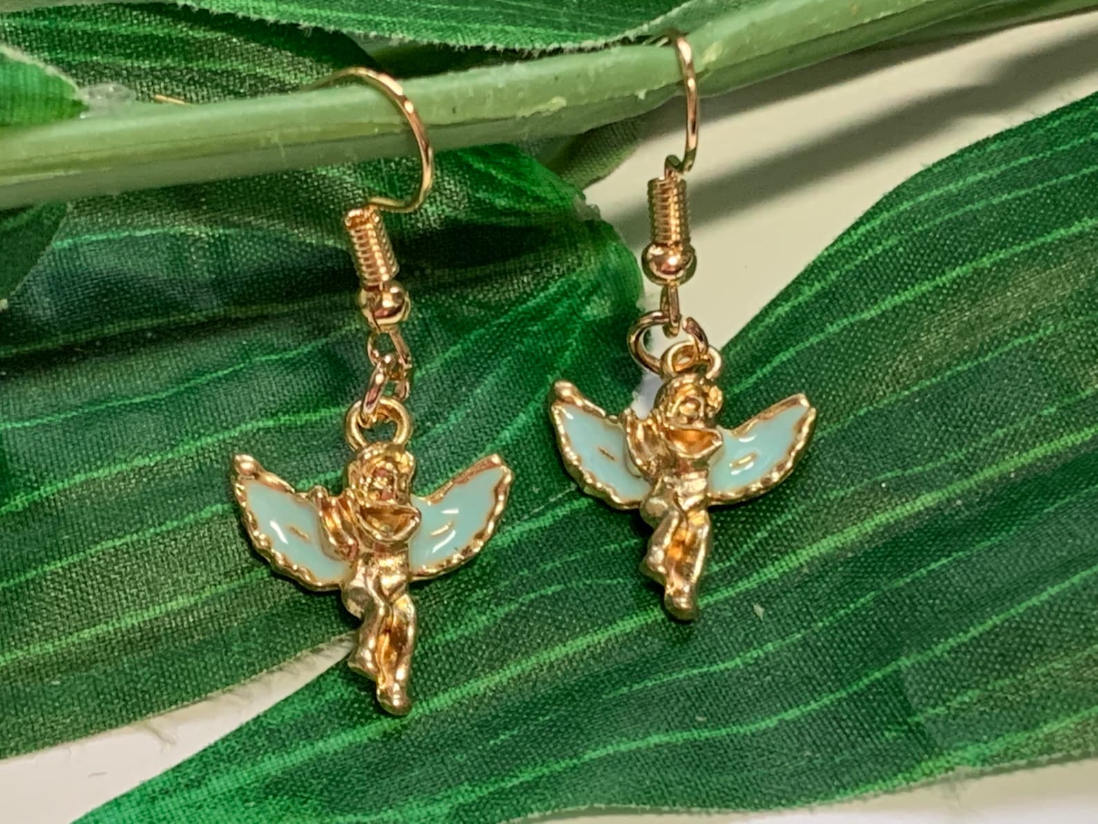 Girls Angel Dangle Earrings, Angel Earrings, Fashion Earrings, Novelty ...