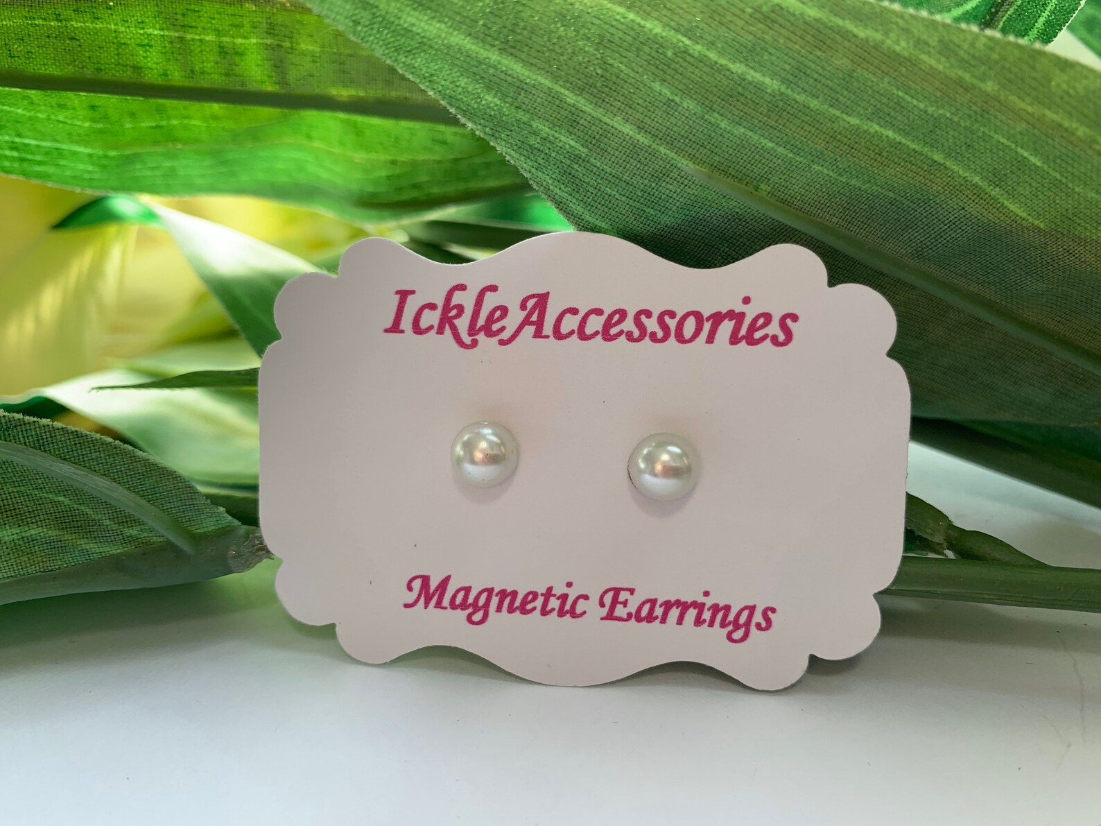 Pearl Earrings Heart Earrings pearl Etsy