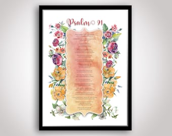 Psalm 91 Printable Bible Verse