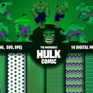 Kit numérique Hulk de Marvel pour Imprimir