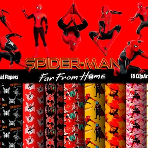 Spider-Man  Far from Home digital kit | Scrapbook