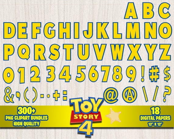 Kit Digital Toy Story Png