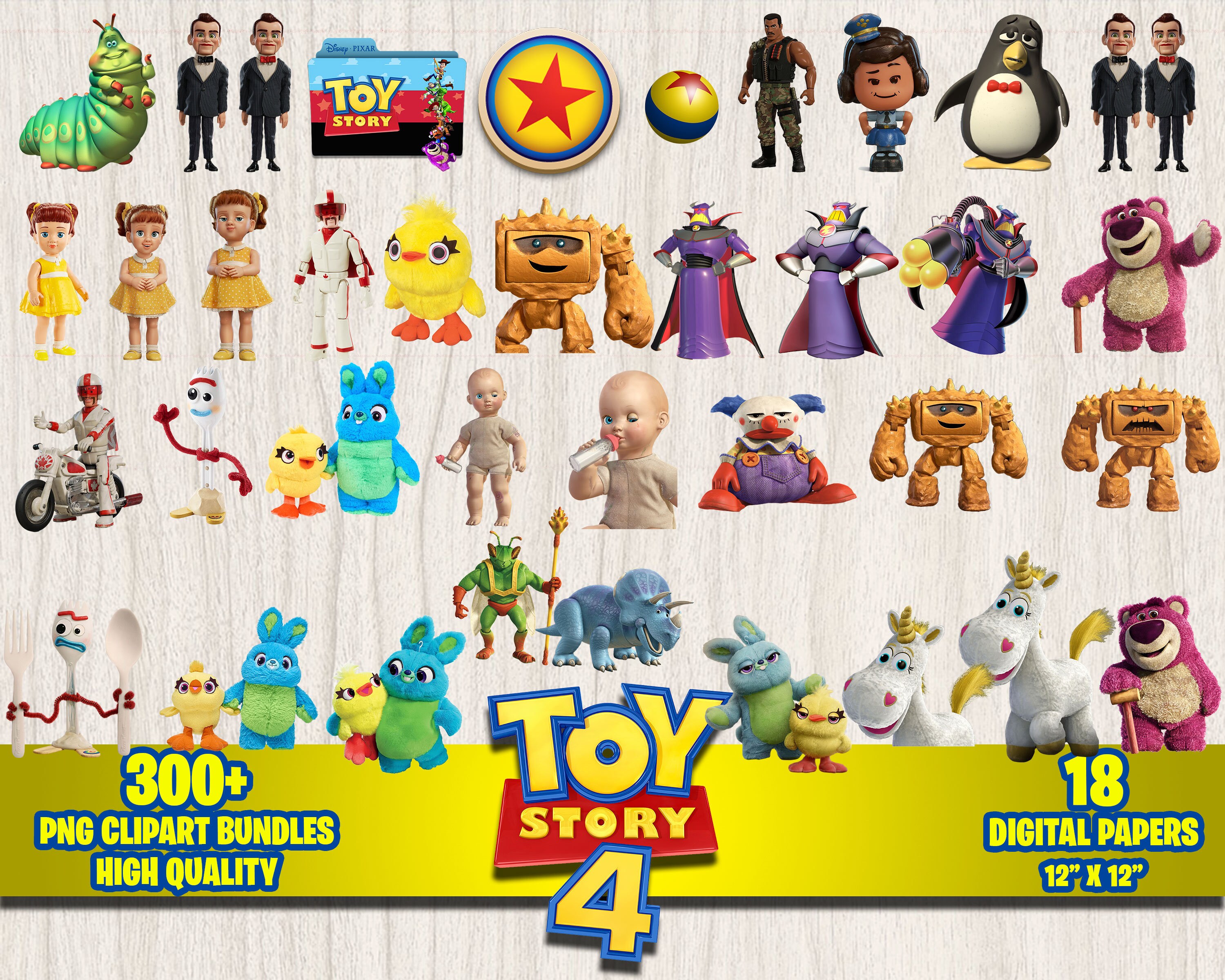 Kit Digital Toy Story Png