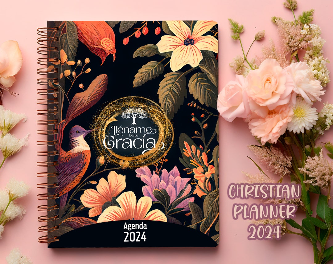 Christian Planner 2024 Fill Me With Your Grace Spanish A5 - Etsy