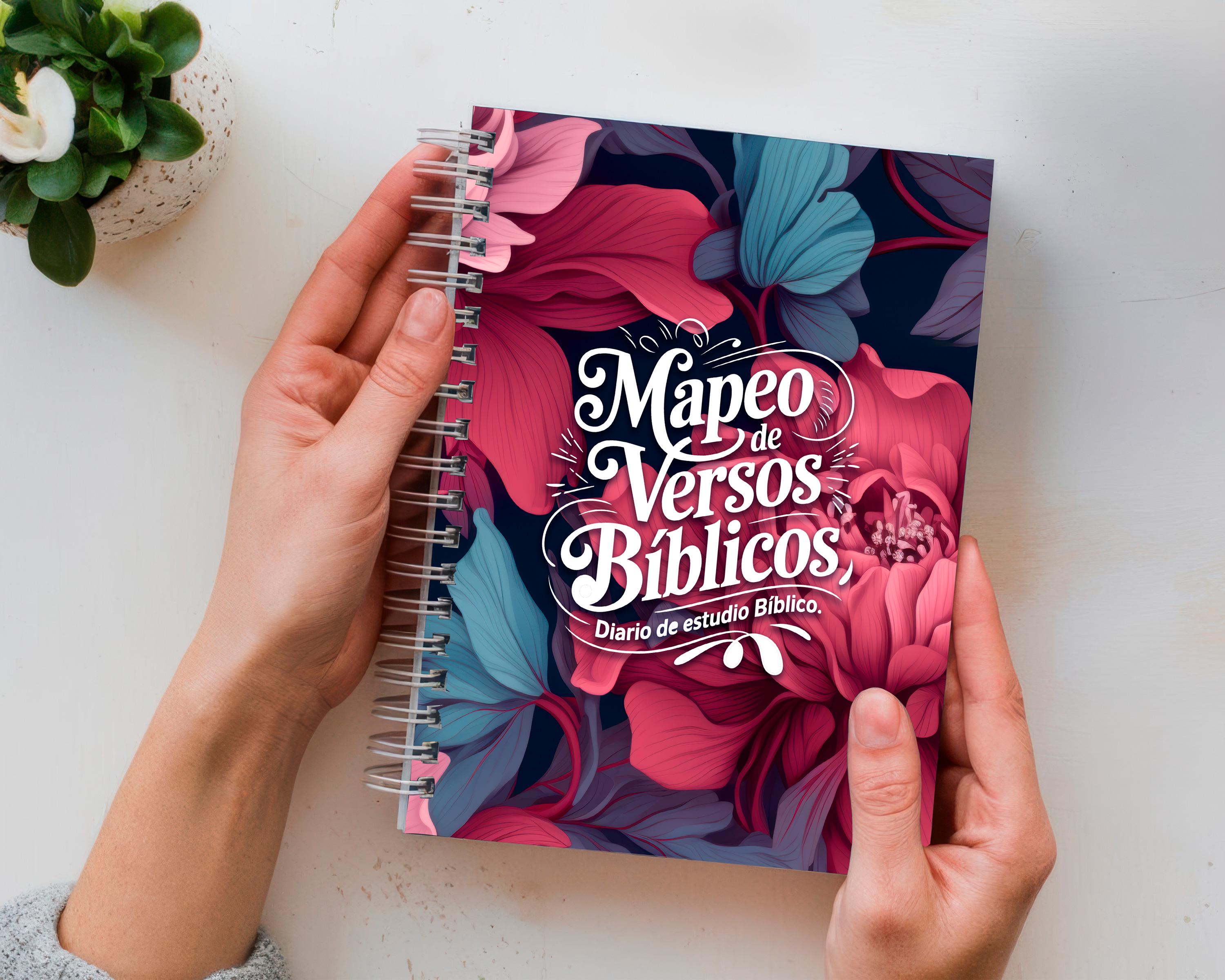Mapeo de Versos Bíblicos | Diario de Estudio Bíblico | Tamaño Carta