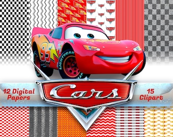 Cars, Papeles Digitales y Clipart