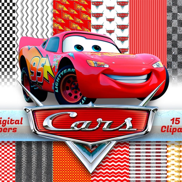 Cars, Papeles Digitales y Clipart