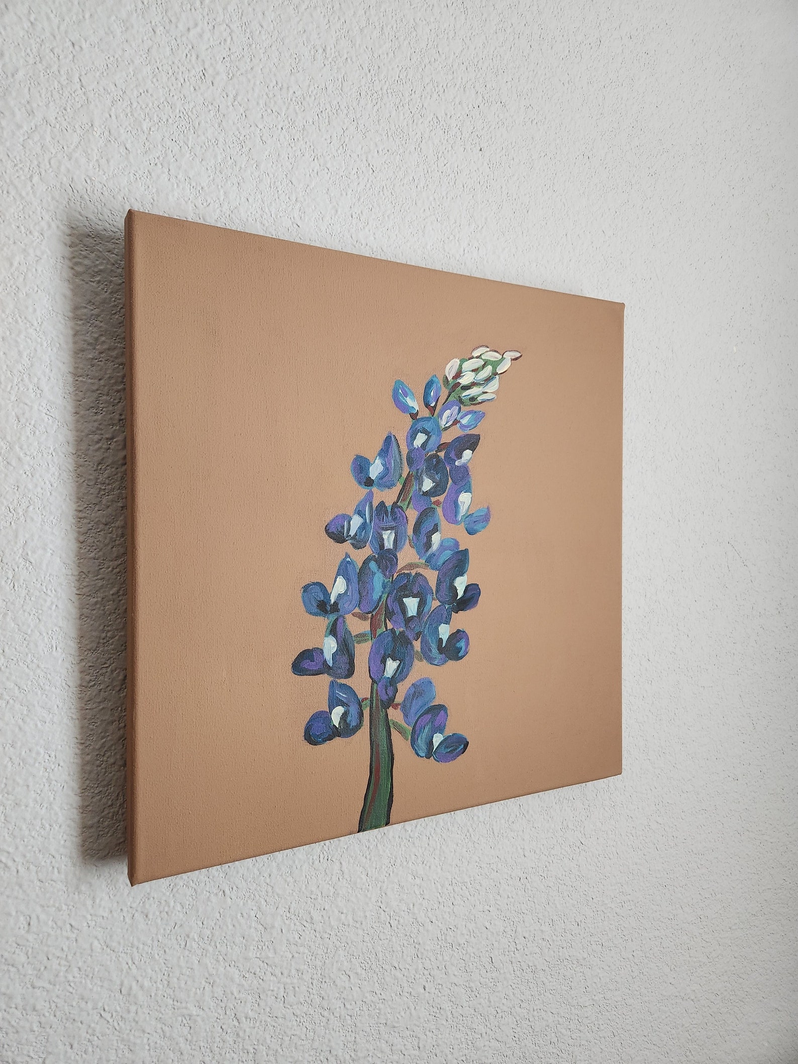 Painting Floral Art Decor Wall Art Texas Etsy