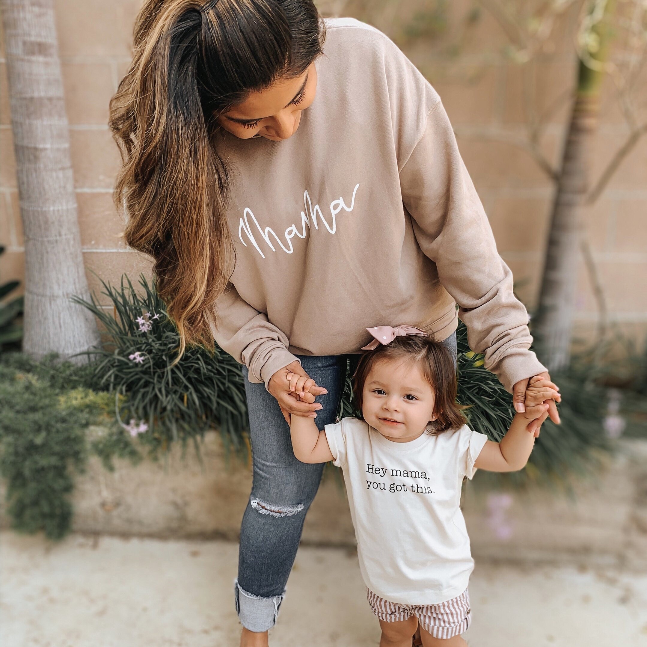 Mama Crew Neck Sweater Sweater for Mom Mom Life Gift for Etsy