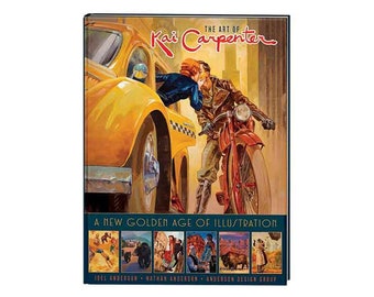 Kai Carpenter Golden Age of illustration Coffee Table Book by Anderson Design Group | Oil Paintings and sketches | illustration Art Book