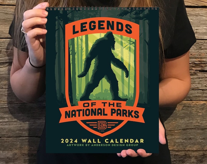 2024 Wall Calendar Legends of the National Parks best Seller 2024