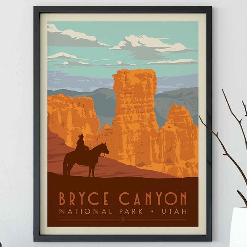 Arches National Park Travel Poster by Anderson Design Group | Etsy