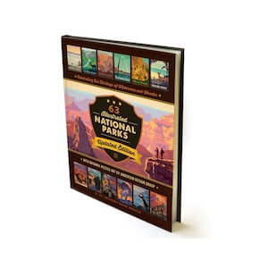 National Park Coffee Table Book (63-National Park Version) by Anderson Design Group | National Parks History Hard Cover Book