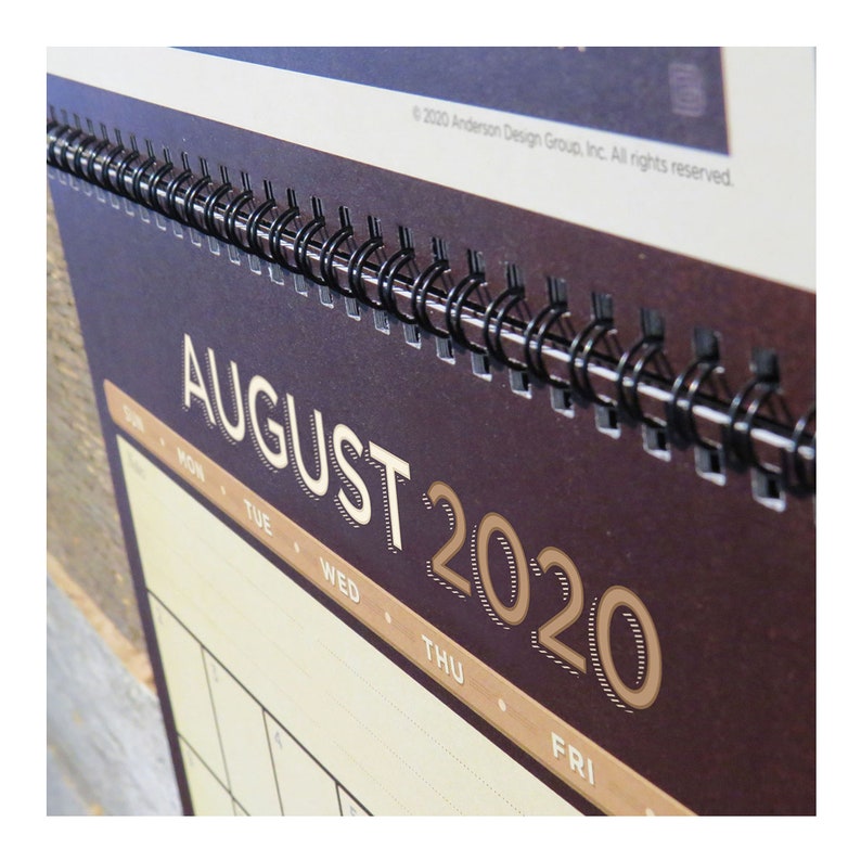 2020 Wall Calendar of Tennessee by Anderson Design Group ...
