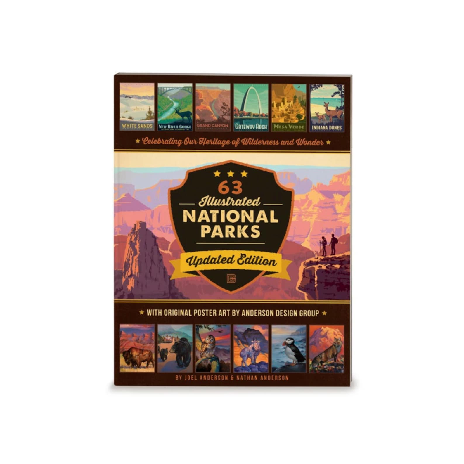National Park Coffee Table Book 63national Park Version by Anderson Design Group National Parks