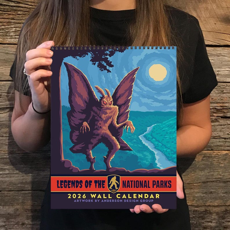 2026 Wall Calendar: Legends of the National Parks | Traveler Gift - Etsy