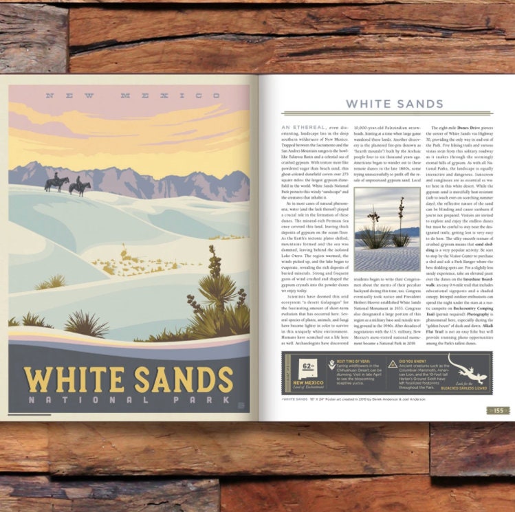 National Park Coffee Table Book 63national Park Version by Etsy