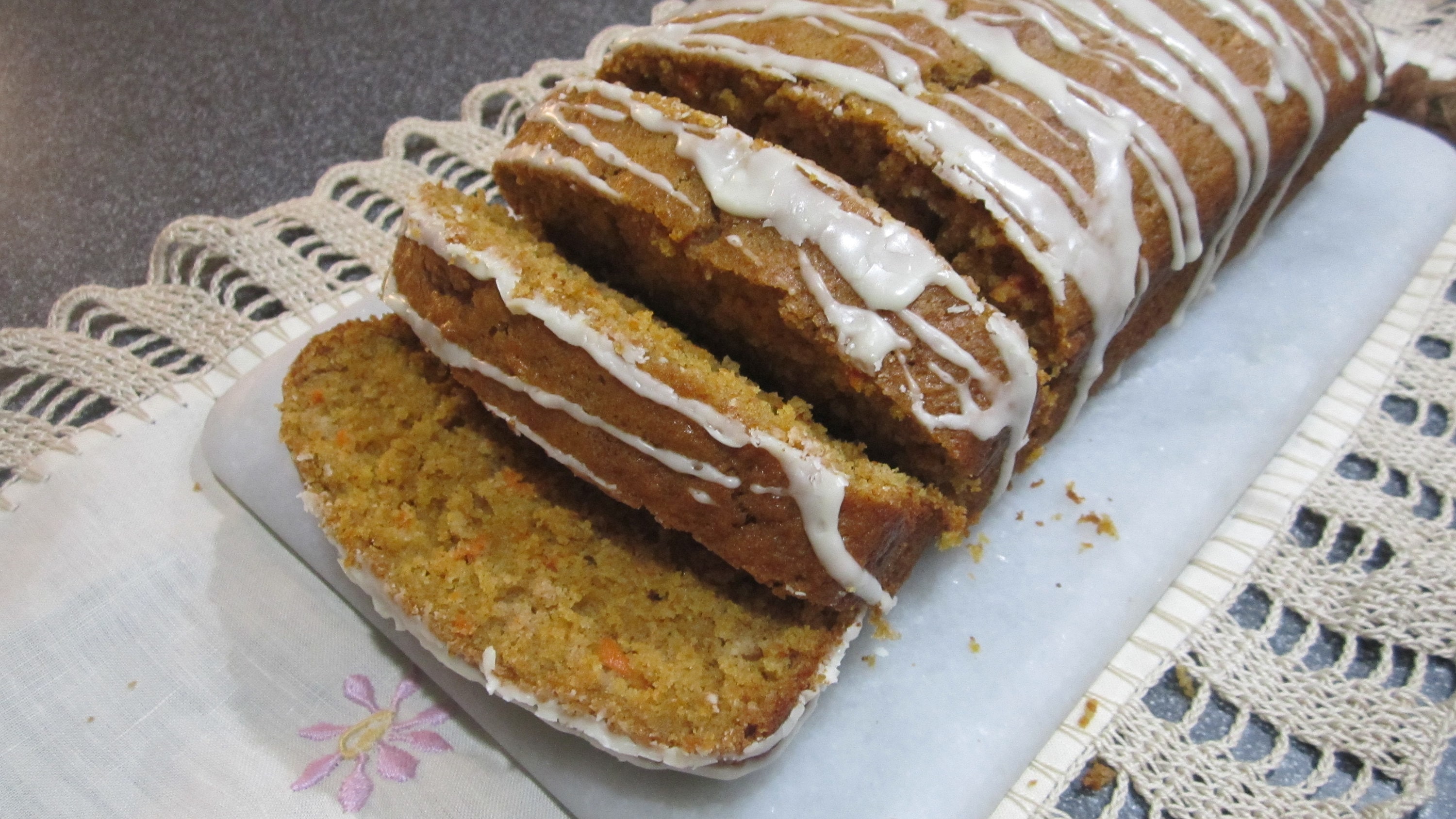 Carrot Cake With Orange Glaze Etsy