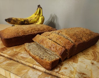Banana Bread: Two Loaves per order, For picnics or Luncheons