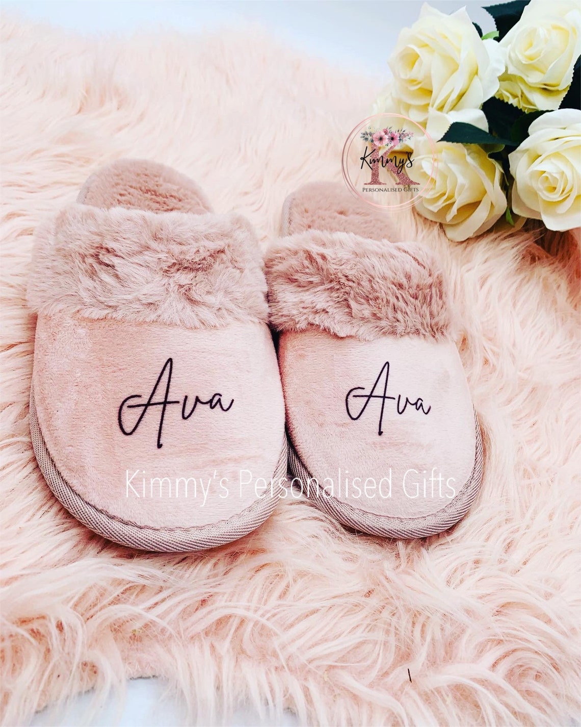 Maultier Hausschuhe Personalisierte Hausschuhe Hochzeit Etsy