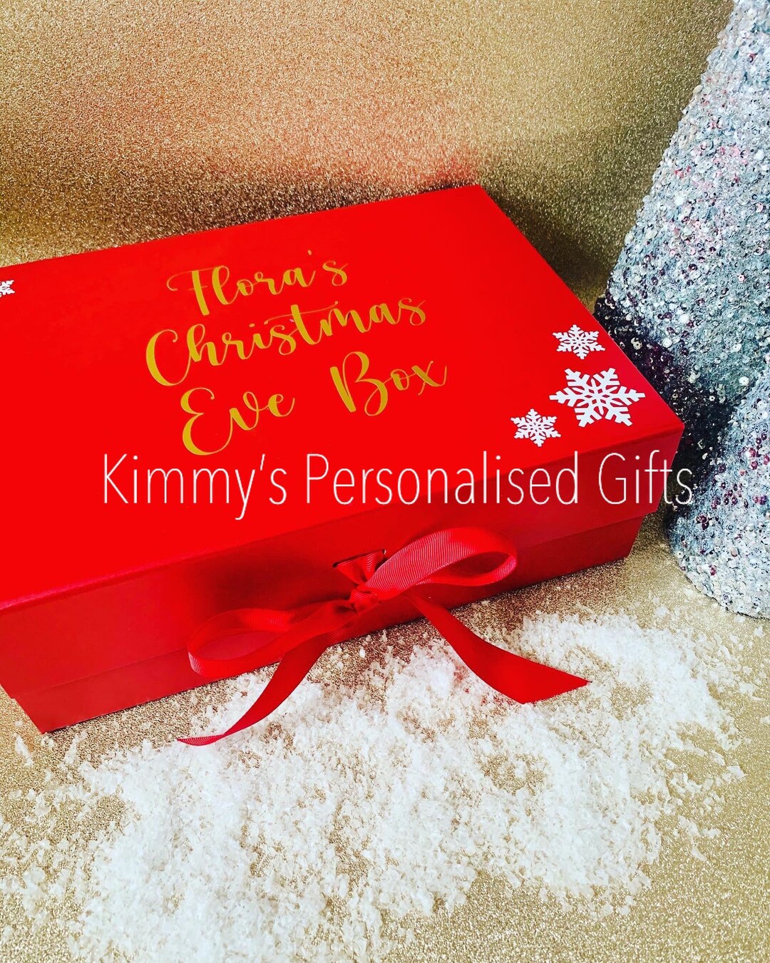 Christmas Eve Box Personalised Christmas Eve Box - Etsy UK