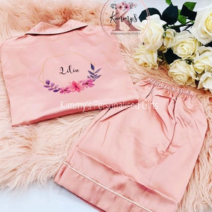 CRAFT SISTERS Pyjamas Baby Pink Flower main image 0